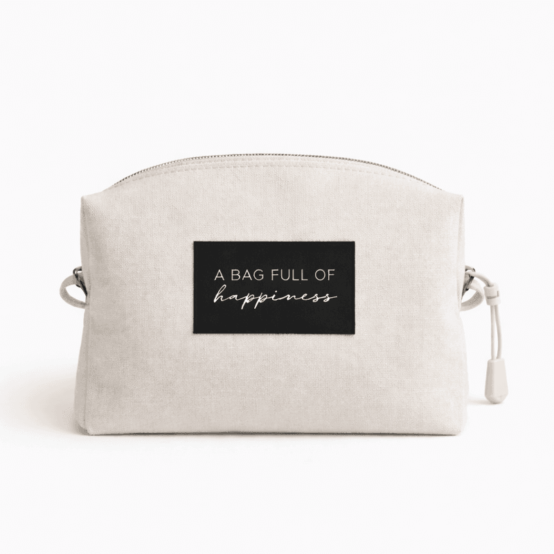 A bag full of happiness - Merkelapp 57x38 mm