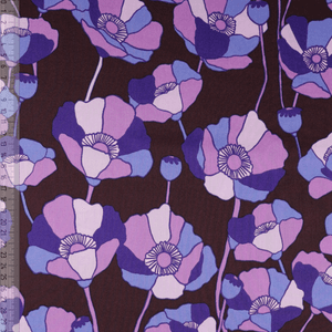 Hovedbilde Poppy Garden Bordeaux - Fast Bomull/viskose