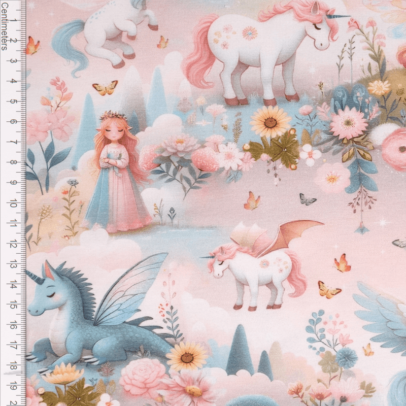 Fairytale Land Dusty Rose - Jersey