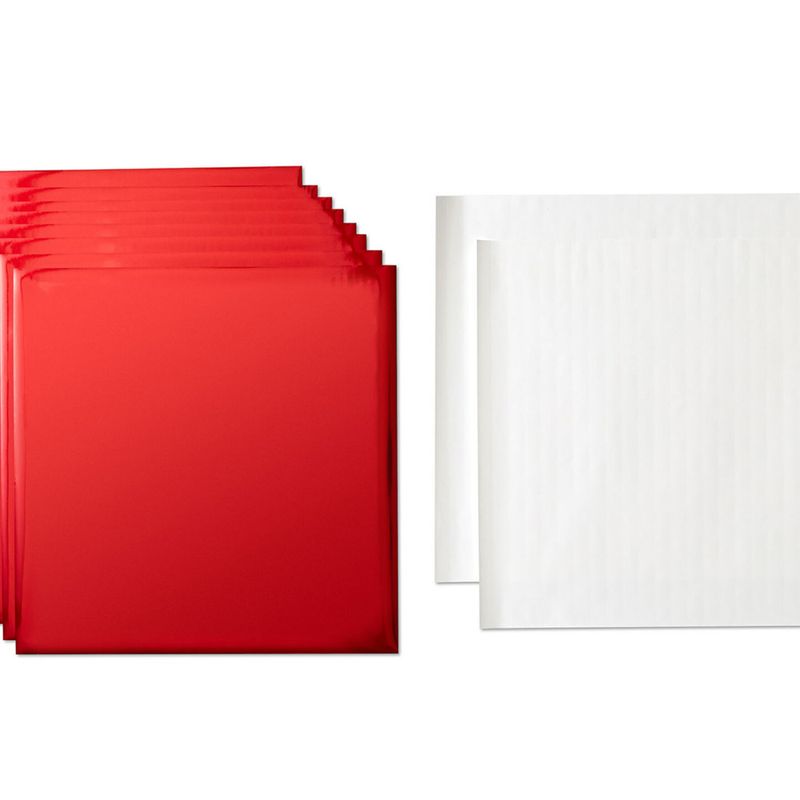 Cricut Red Transfer Foil, 30x30cm 8pk