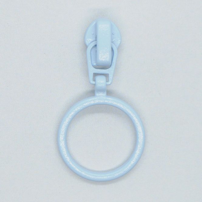 Hovedbilde Babyblå Glider m/ring 4mm