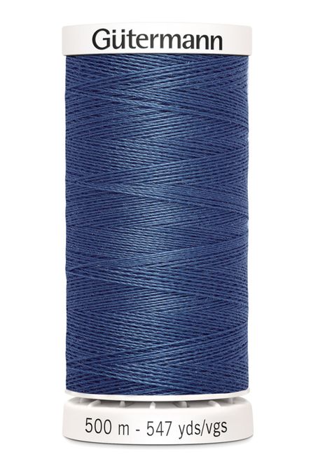 Hovedbilde Denimblå 68 - Polyester Sytråd 500 m