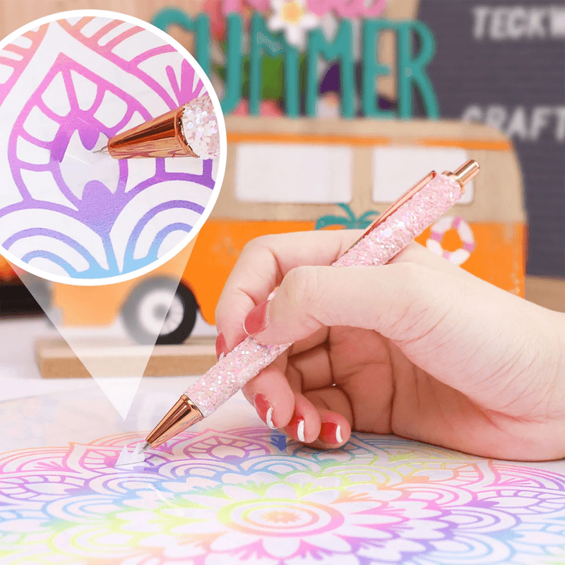 Weeding Pen - Glitter Pink Sparkle
