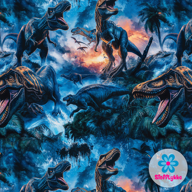 Hovedbilde Scary Dinos - French Terry