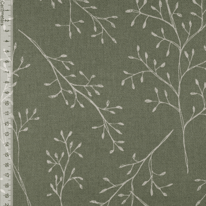 Hovedbilde Soft Branches Green - Kanvas