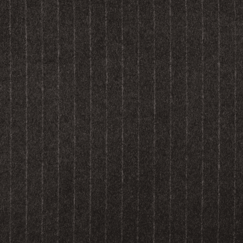 Antrasit Stripe - Jakkestoff m/ull