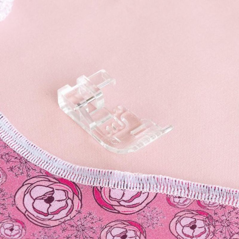 Trykkfot - kort, transparent Baby-Lock (G9)