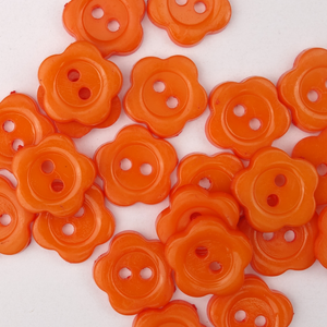 Hovedbilde Marabella Orange - 13 mm Plast Knapp