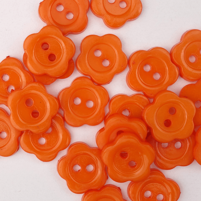 Hovedbilde Marabella Orange - 13 mm Plast Knapp