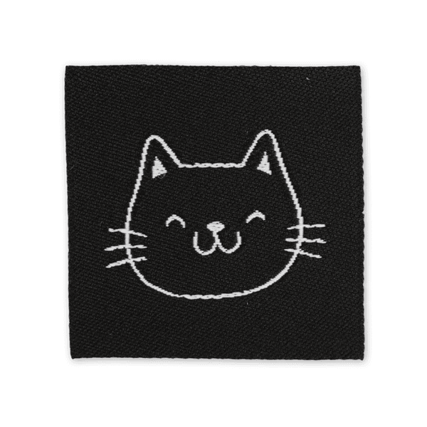 Katt - Merkelapp 30x30 mm