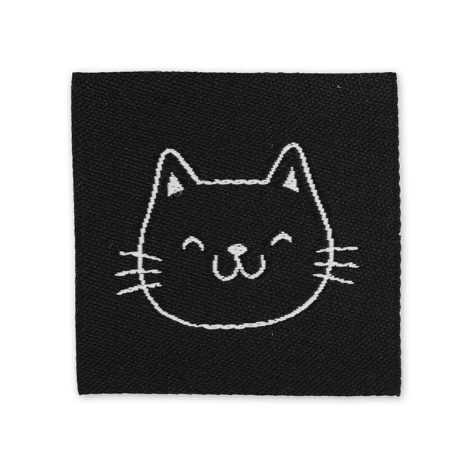 Hovedbilde Katt - Merkelapp 30x30 mm
