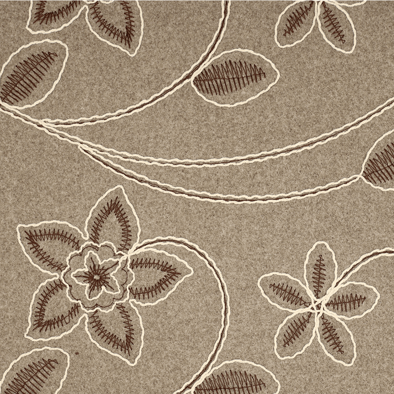 Blooming - Brodert Jakkestoff