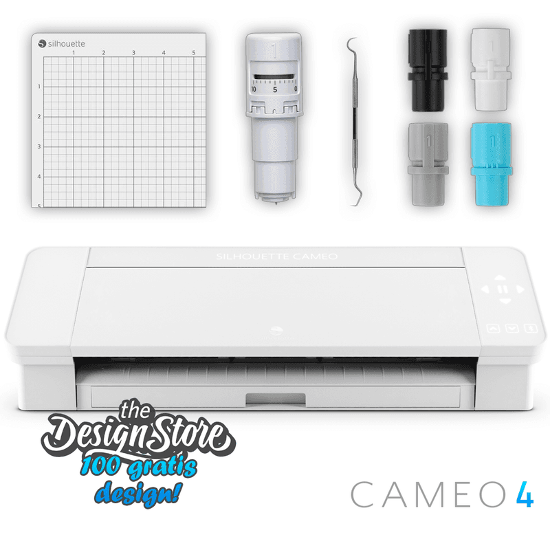 Silhouette Cameo 4 Hvit (Sluttsolgt)
