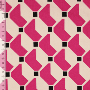 Hovedbilde Pop Blocks Pink - Vevd Viskose