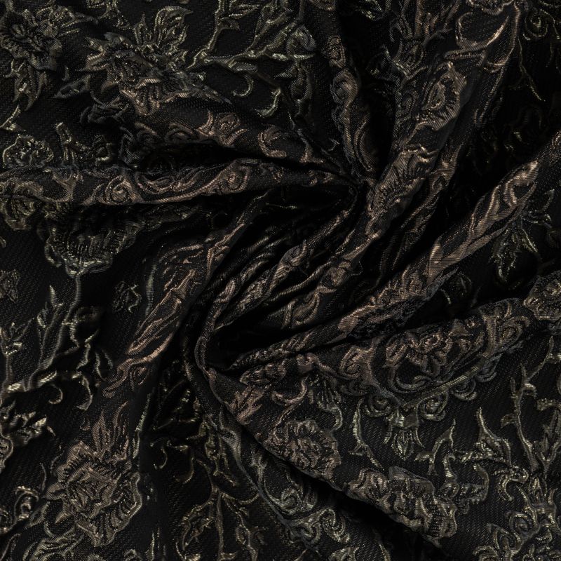 Dark Elegance - Jacquard Metallic