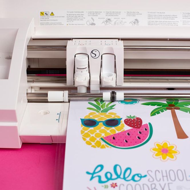 Hovedbilde Silhouette Printable Window Cling Material White