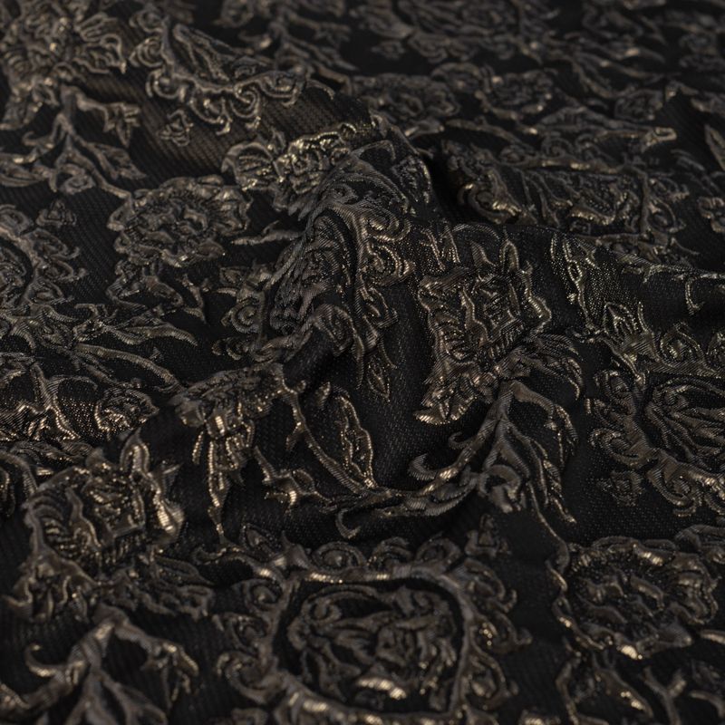 Dark Elegance - Jacquard Metallic