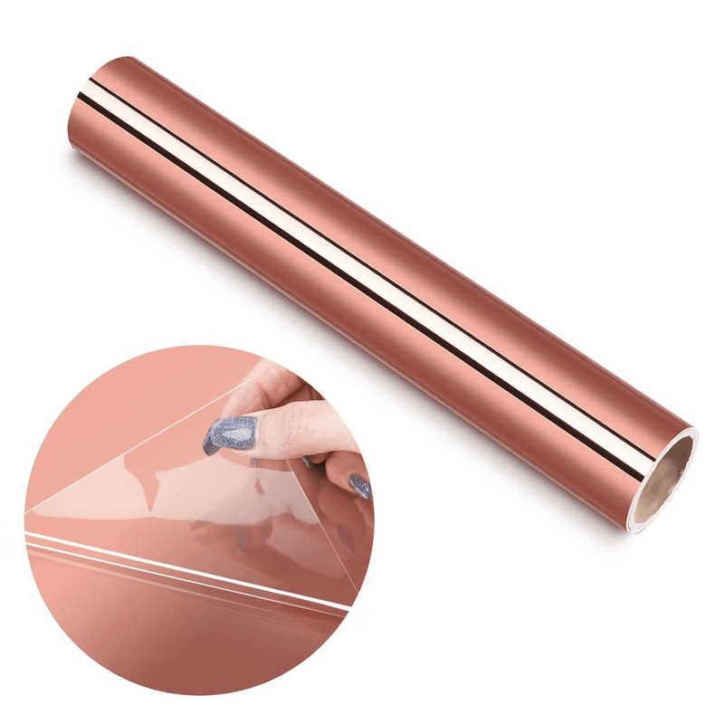 Bubble Free Mirror Chrome Dekorvinyl - Autumn Copper 30x30cm