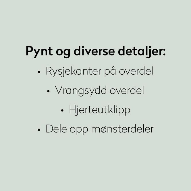 Hovedbilde Hackepakka, Tillegg til Klær - Ida Victoria
