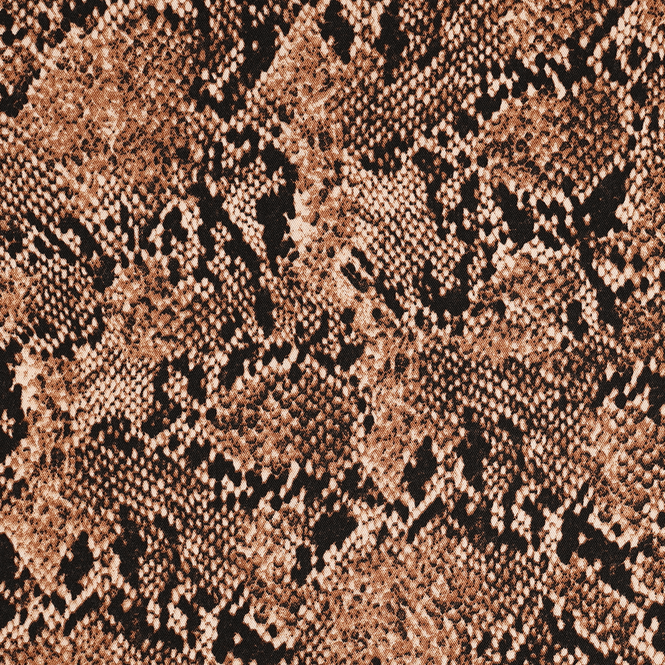 Hovedbilde Snake Brown - Vevd Viskose Stretch