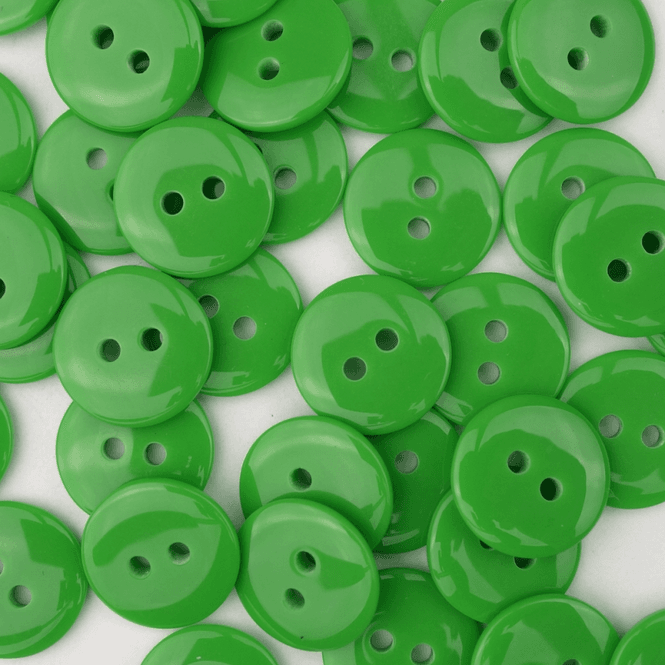 Hovedbilde Wien Grønn - 12.5 mm Resin Knapp