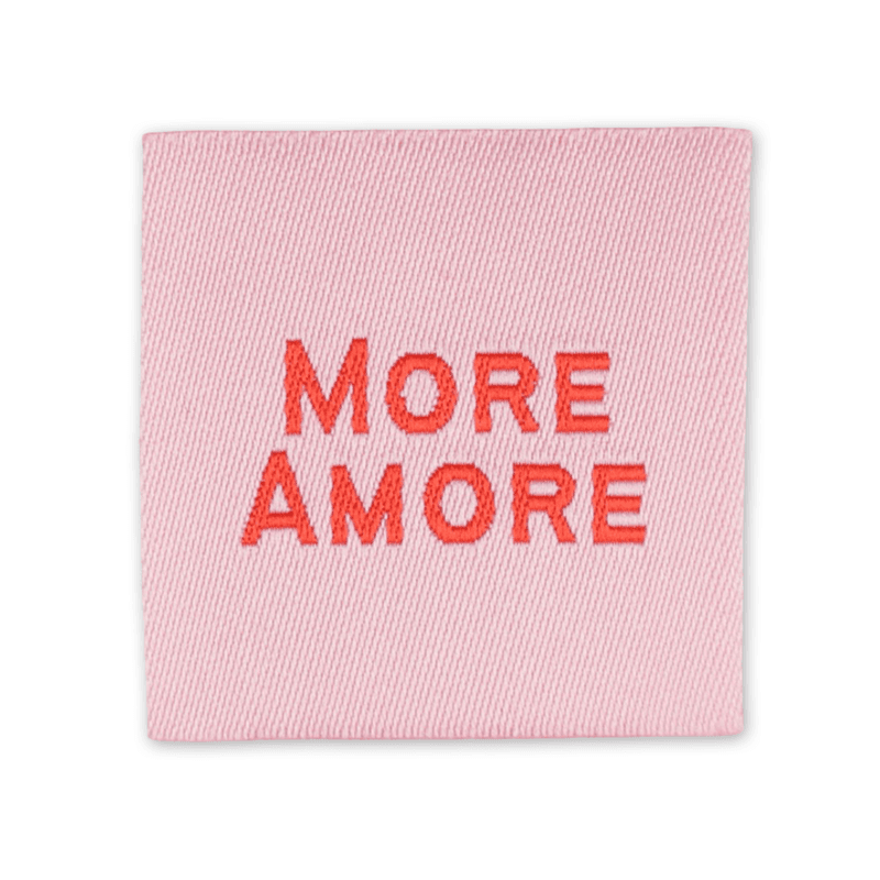 More Amore - Merkelapp 30x30 mm