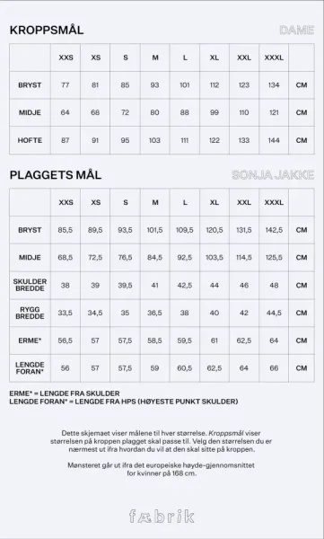 Sonja Jakke - F&aelig;brik