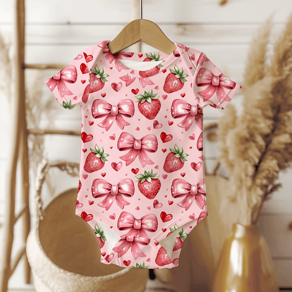 Strawberry Bow - Jersey