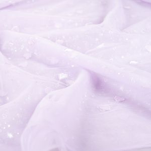 Hovedbilde Hjertefin Lavendelrosa - Brodert Tyll