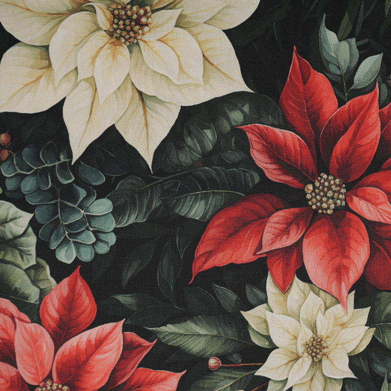 Poinsettia - Kanvas