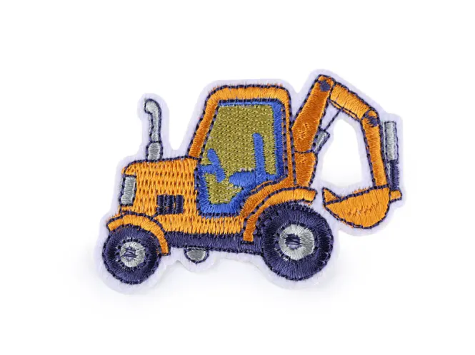 Hovedbilde Traktor Gul - Strykemerke