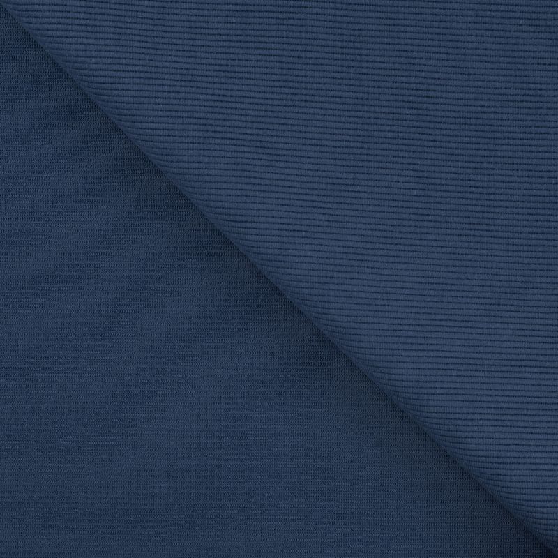 Jeansblå  - Ottoman Jersey