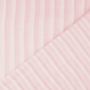 Hovedbilde Stripeduo Rosa - Musselin