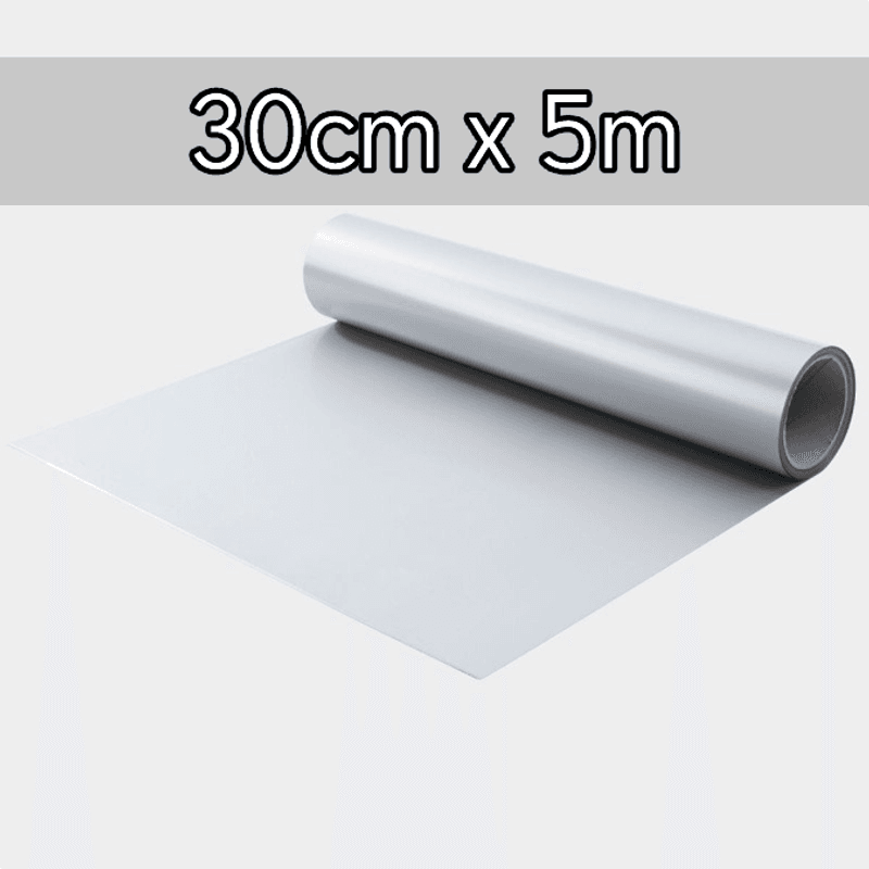 Chemica HTV Sølv Bulk - 30cm 5meter