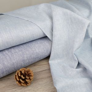 Hovedbilde Lys Bl&aring; - Melert Linen Blend