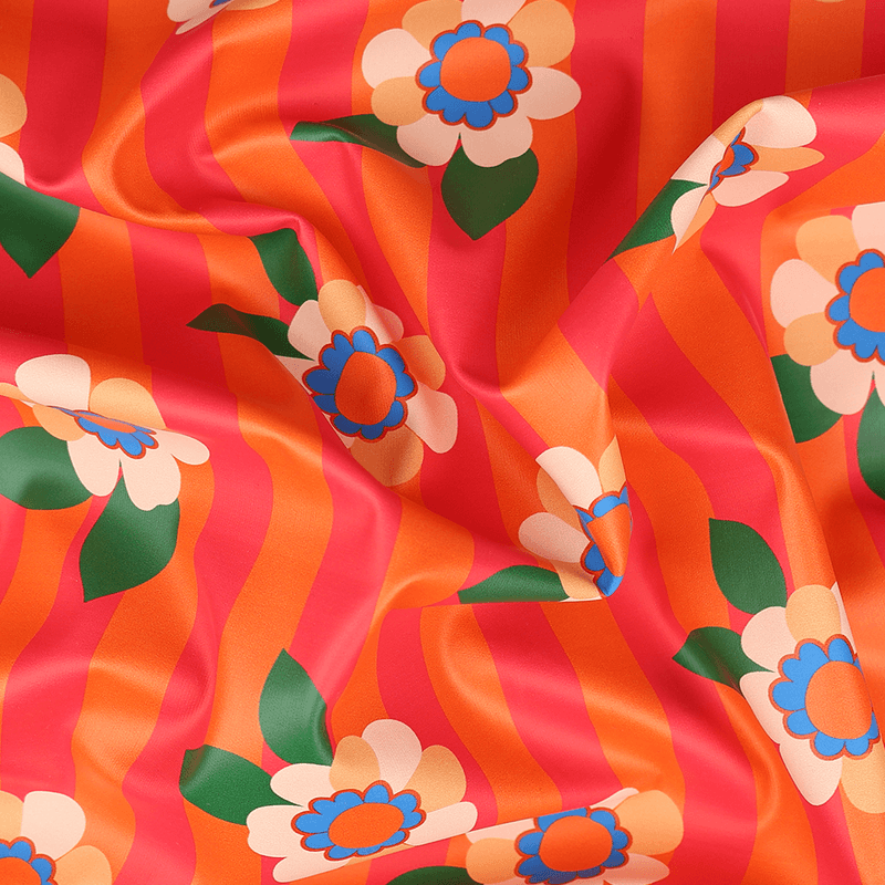 Happy Blossom Stripes - Regntøy