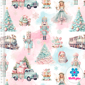 Hovedbilde Pink Frosted Fairyland - French Terry