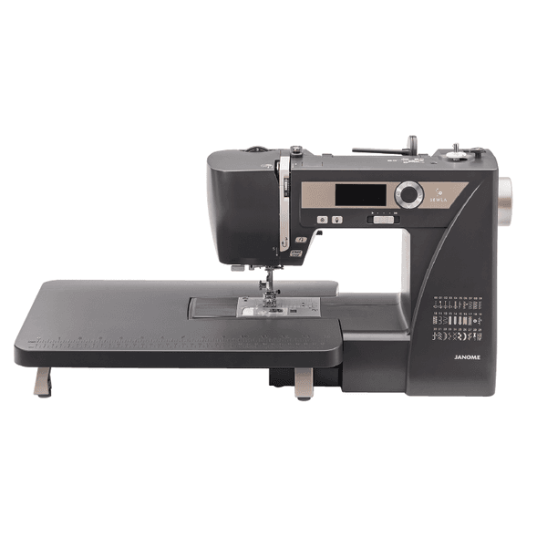 Janome SewLA Grafittgr&aring; m/Toalettmappem&oslash;nster