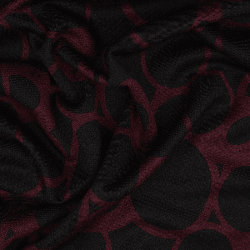 Retro Circles Berry - Punto