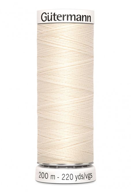 Hovedbilde Krem 802 - Polyester Sytråd 200 m