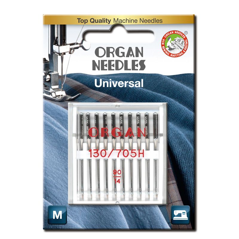 Organ Symaskinnåler Universal 90 10pk