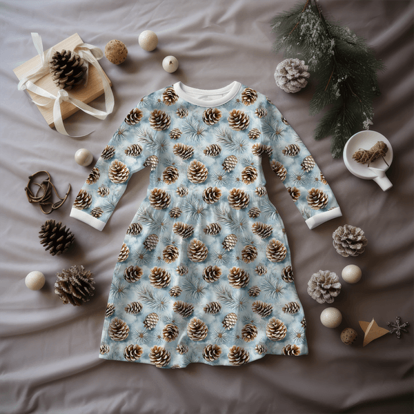 Pinecone Ice Blue - Jersey