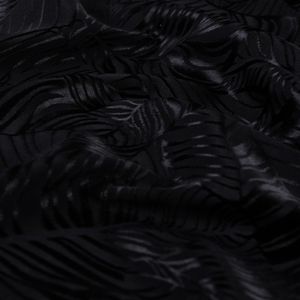 Hovedbilde Tropical Black - Viskose Jacquard