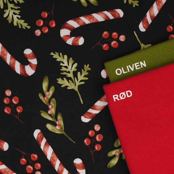 Candycane & Mistletoe - Jersey