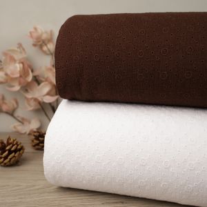 Hovedbilde Hvit - Noora Brodert Musselin