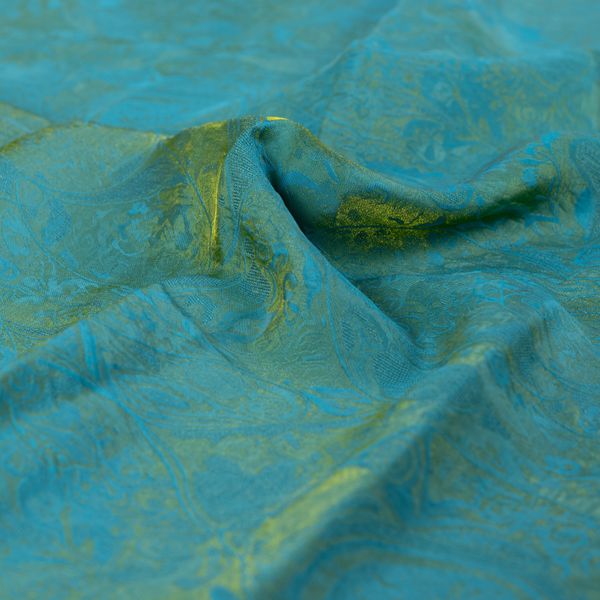 Camille Changeant Tiffany - Viskose/Silke Jacquard