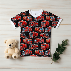 Hovedbilde Brannbiler Sort - Jersey