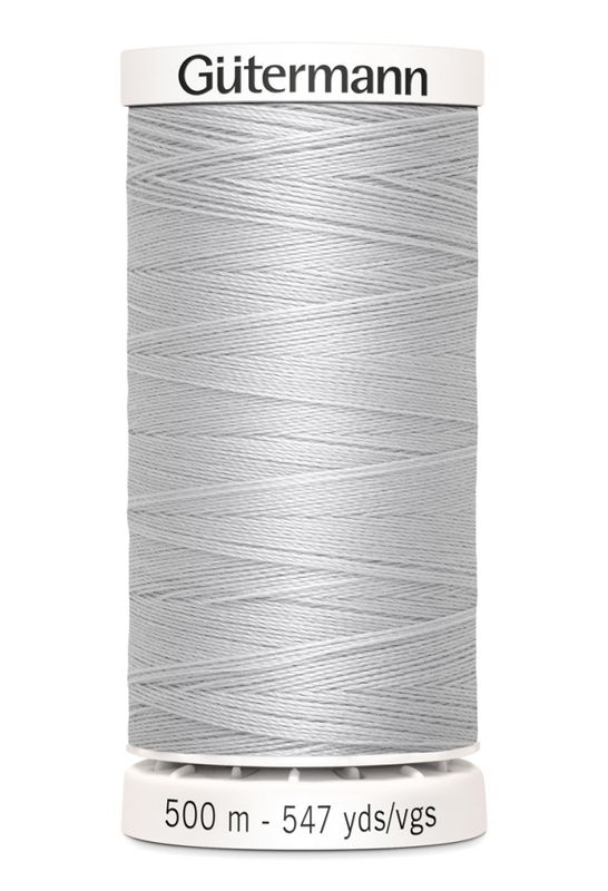 Ekstra Lys Grå 8 - Polyester Sytråd 500 m