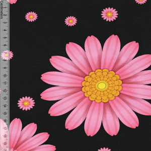 Hovedbilde Daisy Mae Sort/Rosa - &Oslash;kologisk Jersey