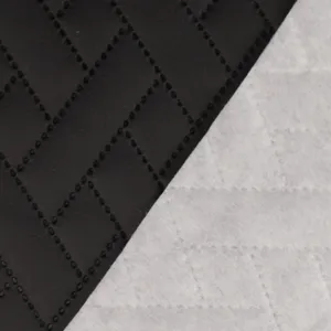 Hovedbilde Sort Chevron - Quiltet Skai